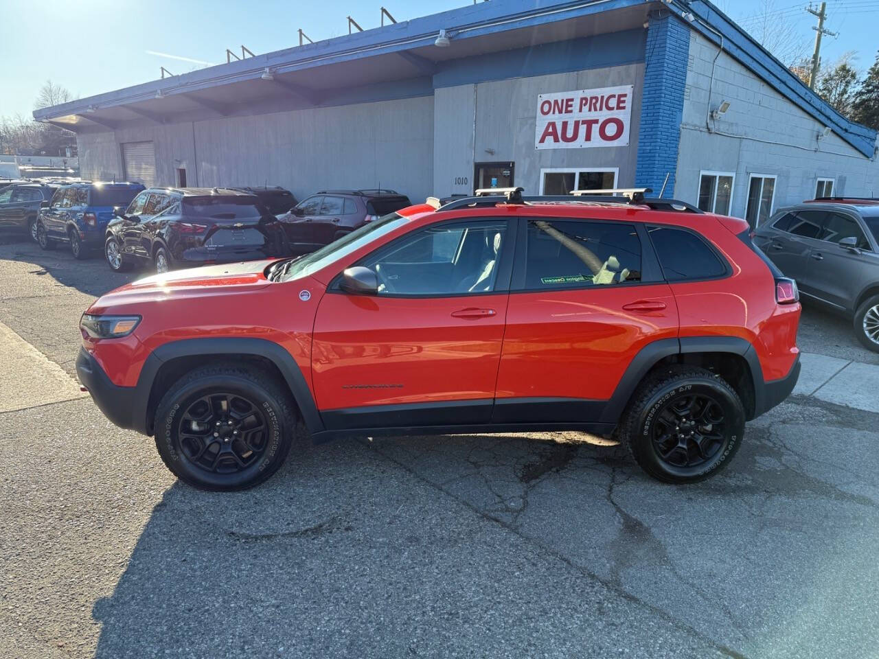 2021 Jeep Cherokee for sale at ONE PRICE AUTO in Mount Clemens, MI