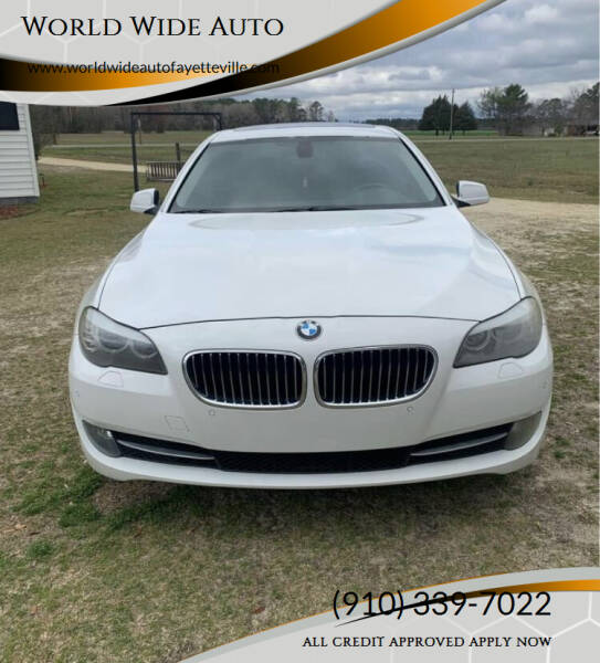 2012 BMW 5 Series for sale at World Wide Auto in Fayetteville NC