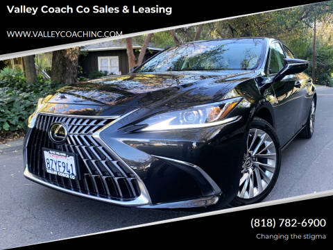 2022 Lexus ES 350 for sale at Valley Coach Co Sales & Leasing in Van Nuys CA
