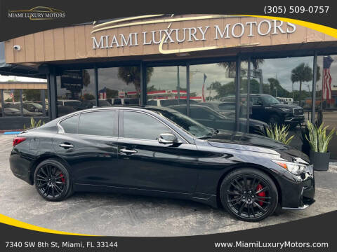 2023 Infiniti Q50 Red Sport 400