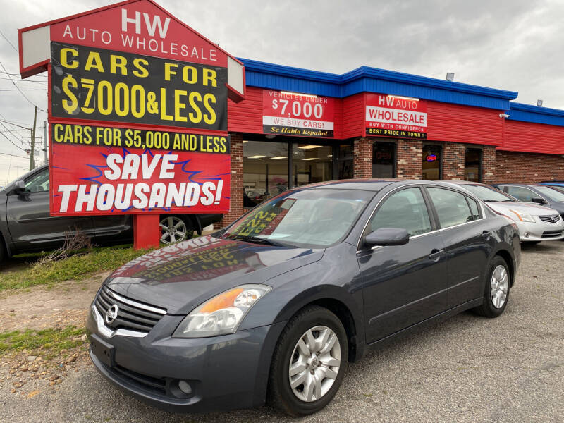 2009 Nissan Altima for sale at HW Auto Wholesale in Norfolk VA