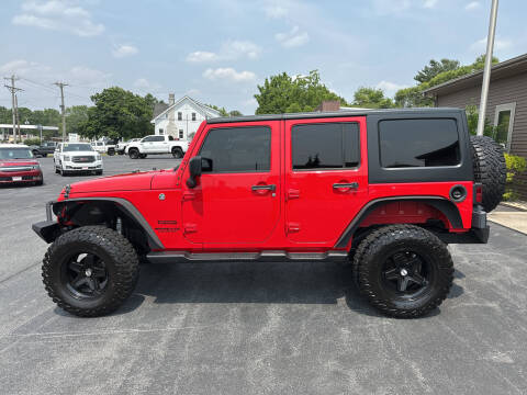 2016 Jeep Wrangler Unlimited for sale at Snyders Auto Sales in Harrisonburg VA