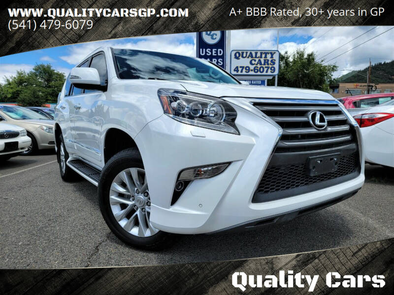 2017 Lexus GX 460 for sale at Quality Cars in Grants Pass OR