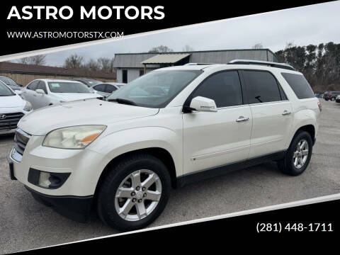 2009 Saturn Outlook for sale at ASTRO MOTORS in Houston TX