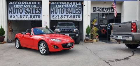 2009 Mazda MX-5 Miata for sale at Affordable Imports Auto Sales in Murrieta CA