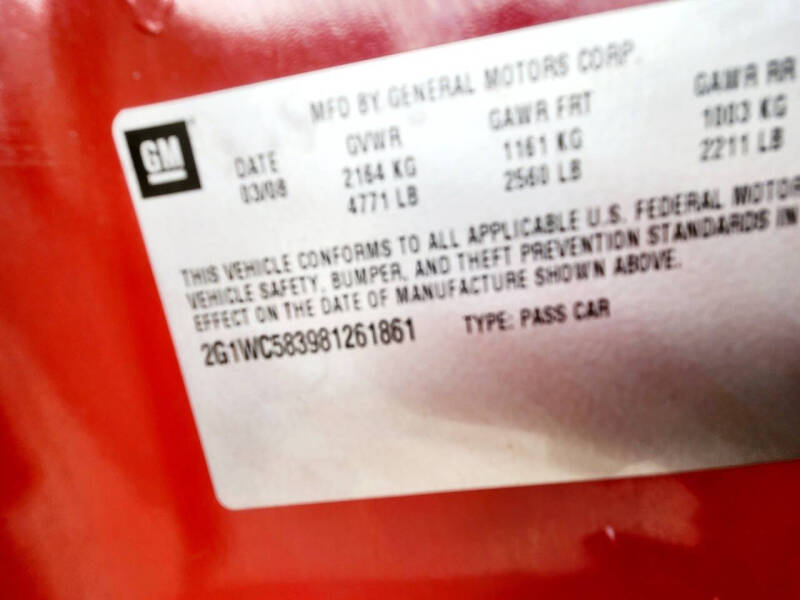 2008 Chevrolet Impala LT