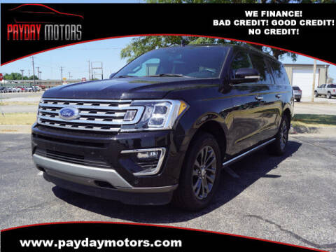 2021 Ford Expedition MAX for sale at Payday Motors in Wichita KS