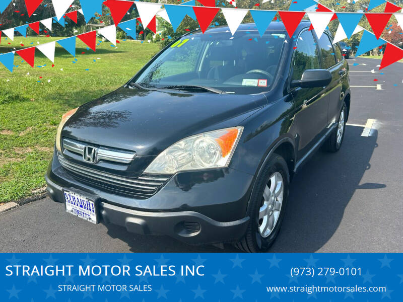 2007 Honda CR-V for sale at STRAIGHT MOTOR SALES INC in Paterson NJ