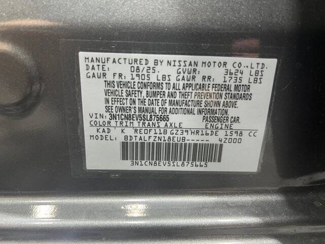 2025 Nissan Versa SV