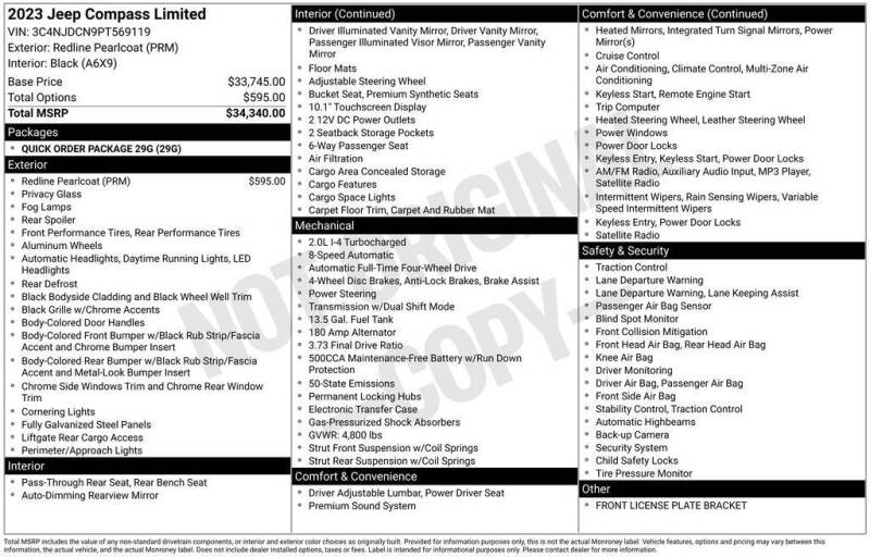 2023 Jeep Compass Limited