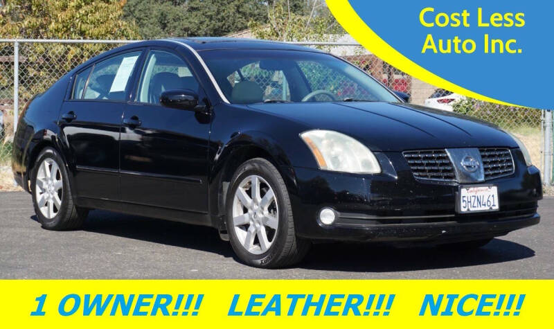 2004 Nissan Maxima for sale at Cost Less Auto Inc. in Rocklin CA