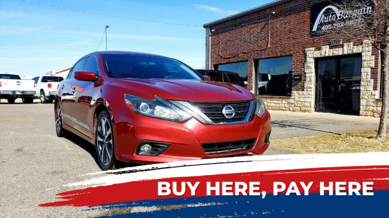 2016 Nissan Altima for sale at AUTO BARGAIN, INC. #2 in Oklahoma City OK