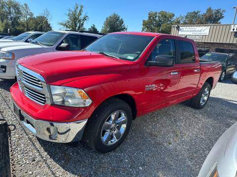 2014 RAM 1500 for sale at H & H USED CARS, INC in Tunica MS