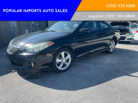 2004 Toyota Camry Solara for sale at Popular Imports Auto Sales - Popular Imports-InterLachen in Interlachehen FL