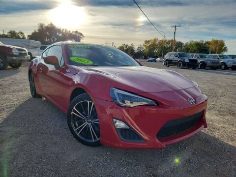 2013 Scion FR-S for sale at Canyon View Auto Sales in Cedar City UT