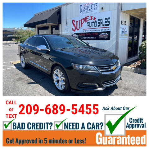 2018 Chevrolet Impala for sale at Super Auto Sales Modesto in Modesto, CA