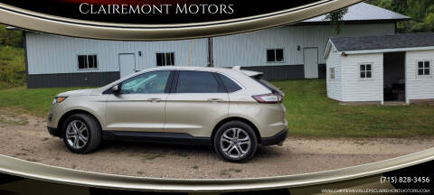 2018 Ford Edge for sale at Clairemont Motors in Eau Claire WI