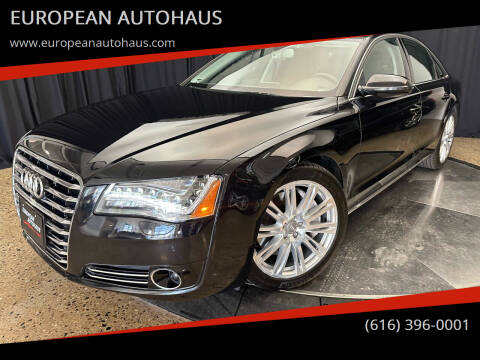 2014 Audi A8 for sale at EUROPEAN AUTOHAUS in Holland MI