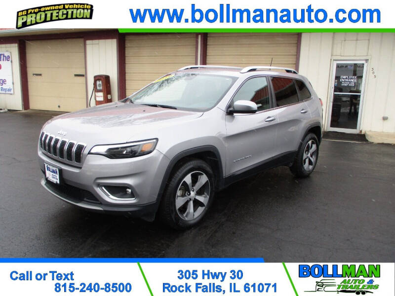 2019 Jeep Cherokee for sale at Bollman Auto & Trailers in Rock Falls IL