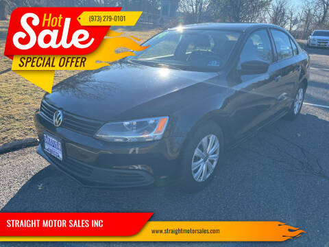 2014 Volkswagen Jetta for sale at STRAIGHT MOTOR SALES INC in Paterson NJ