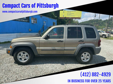 2005 Jeep Liberty for sale at Compact Cars of Pittsburgh in Pittsburgh PA
