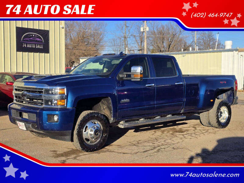 2018 Chevrolet Silverado 3500HD for sale at 74 AUTO SALE in Lincoln NE