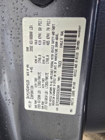 2005 Dodge Ram 2500 SLT