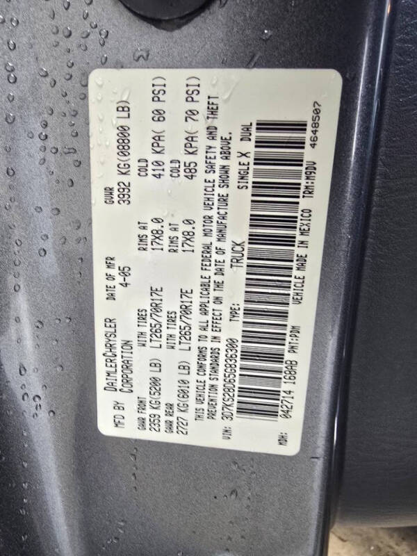 2005 Dodge Ram 2500 SLT