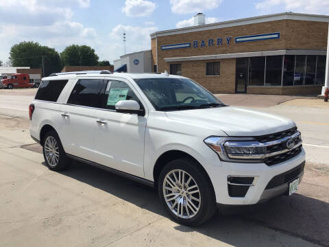 2024 Ford Expedition MAX for sale at BARRY MOTOR COMPANY in Danbury IA