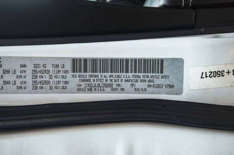 2020 Dodge Durango SRT