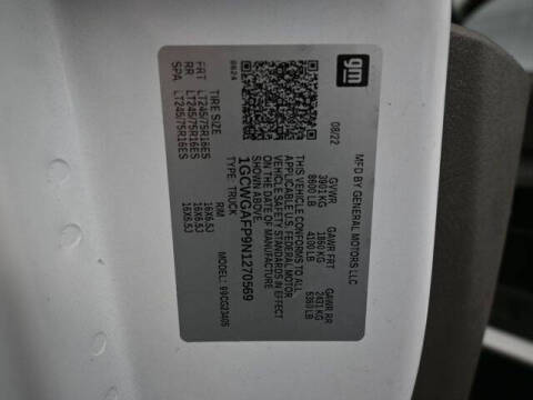 2022 Chevrolet Express 2500