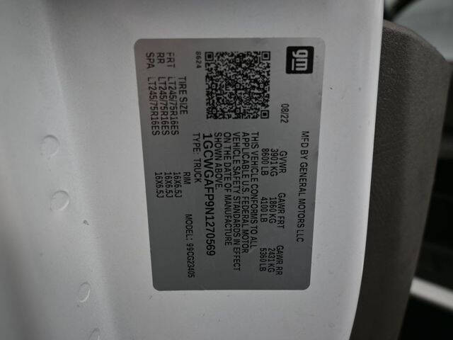 2022 Chevrolet Express 2500