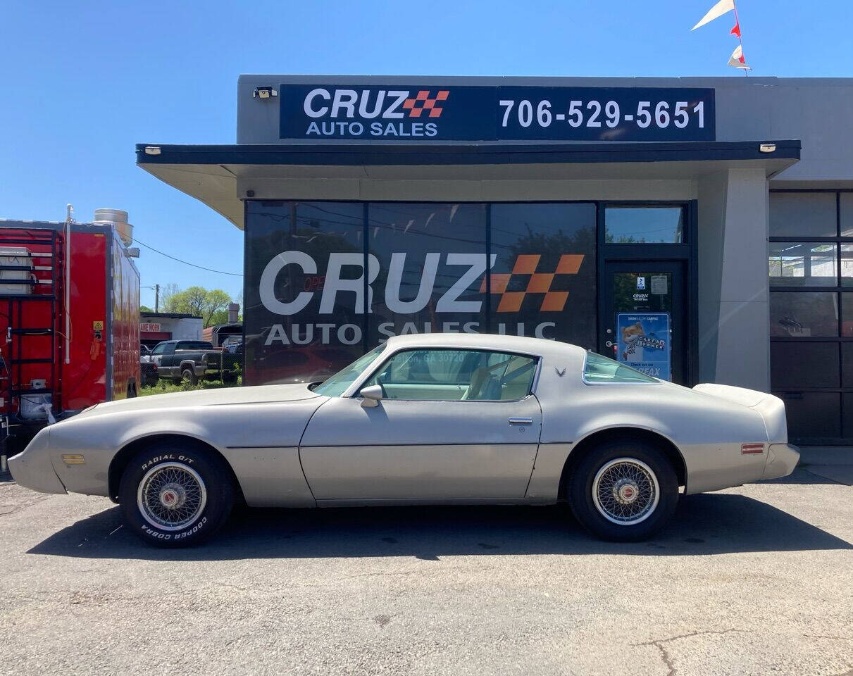 Silver 1979 Pontiac Firebird 1