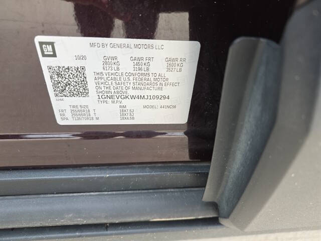 2021 Chevrolet Traverse LT Cloth