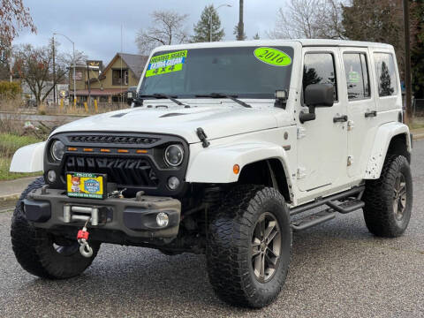 2016 Jeep Wrangler Unlimited