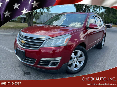 2014 Chevrolet Traverse for sale at CHECK AUTO, INC. in Tampa FL