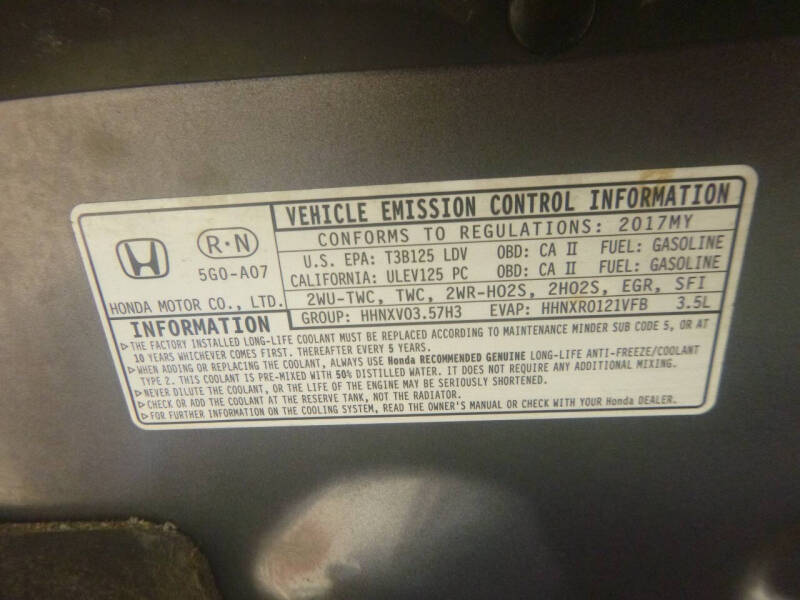 2017 Honda Accord EX-L V6