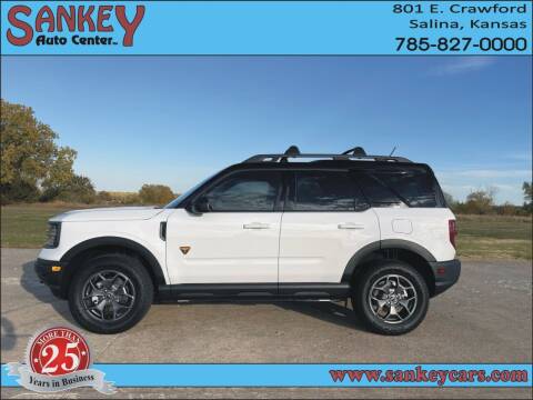 2022 Ford Bronco Sport for sale at Sankey Auto Center, Inc in Salina KS