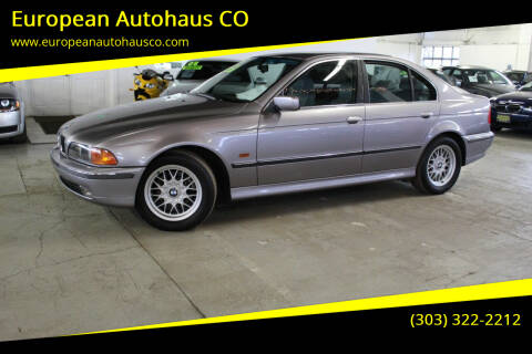 1999 BMW 5 Series for sale at European Autohaus CO in Denver CO