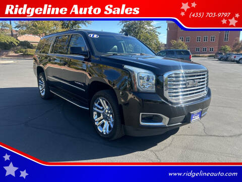 2018 GMC Yukon XL for sale at Ridgeline Auto Sales in Saint George UT