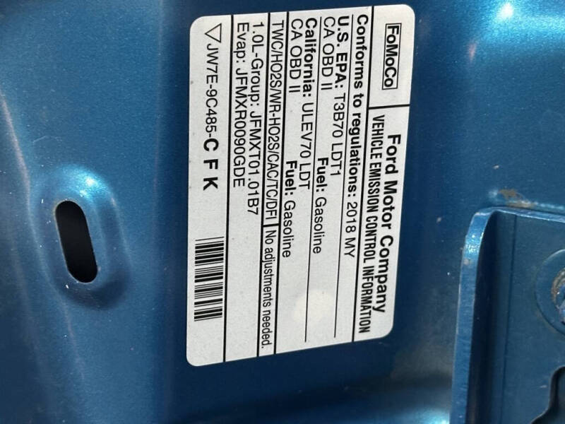 2018 Ford EcoSport SE