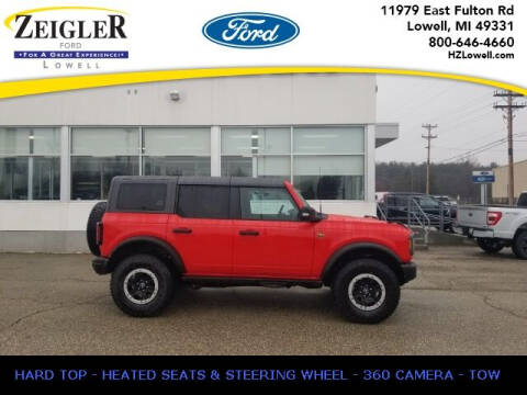 2022 Ford Bronco for sale at Zeigler Ford of Plainwell - Jeff Bishop in Plainwell MI