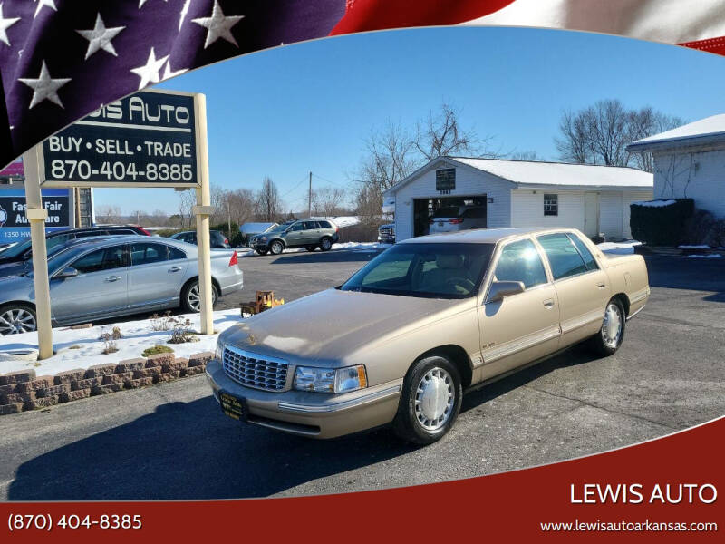1998 Cadillac DeVille for sale at Lewis Auto in Mountain Home AR