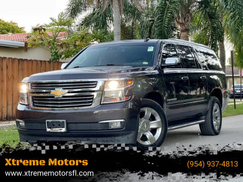 2015 Chevrolet Suburban for sale at Xtreme Motors in Hollywood FL