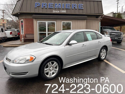2012 Chevrolet Impala for sale at Premiere Auto Sales in Washington PA