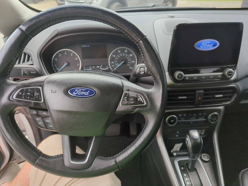 2021 Ford EcoSport for sale at Cambridge Used Cars in Cambridge, OH