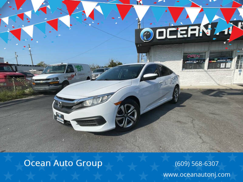 2016 Honda Civic for sale at Ocean Auto Group in Pleasantville NJ