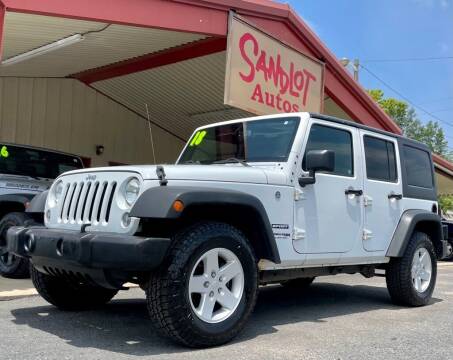 2018 Jeep Wrangler JK Unlimited for sale at Sandlot Autos in Tyler TX
