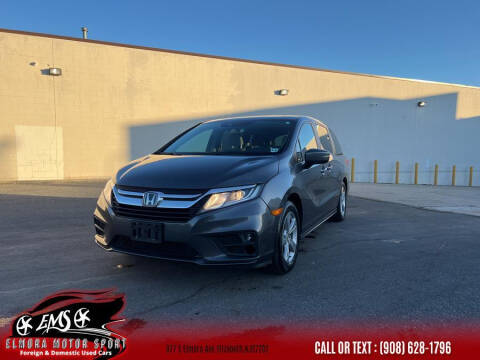2018 Honda Odyssey for sale at Elmora Motor Sport in Elizabeth NJ