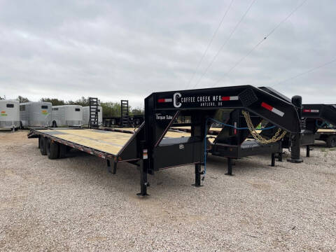 2023 COFFEE CREEK  - Flatbed Gooseneck Trailer - for sale at LJD Sales in Lampasas TX